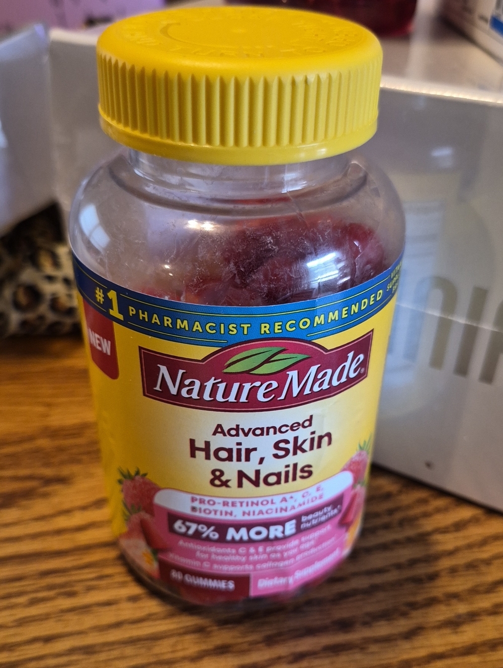 Advanced Hair, Skin & Nails Gum Nwt
